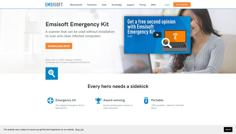 EMSISOFT : Emsisoft Emergency Kit